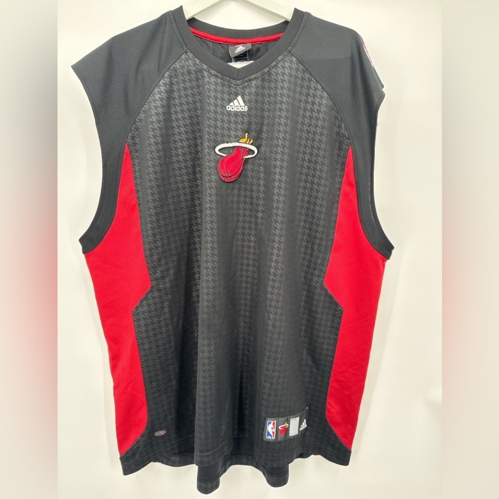 Adidas Black and Red Sports Jersey